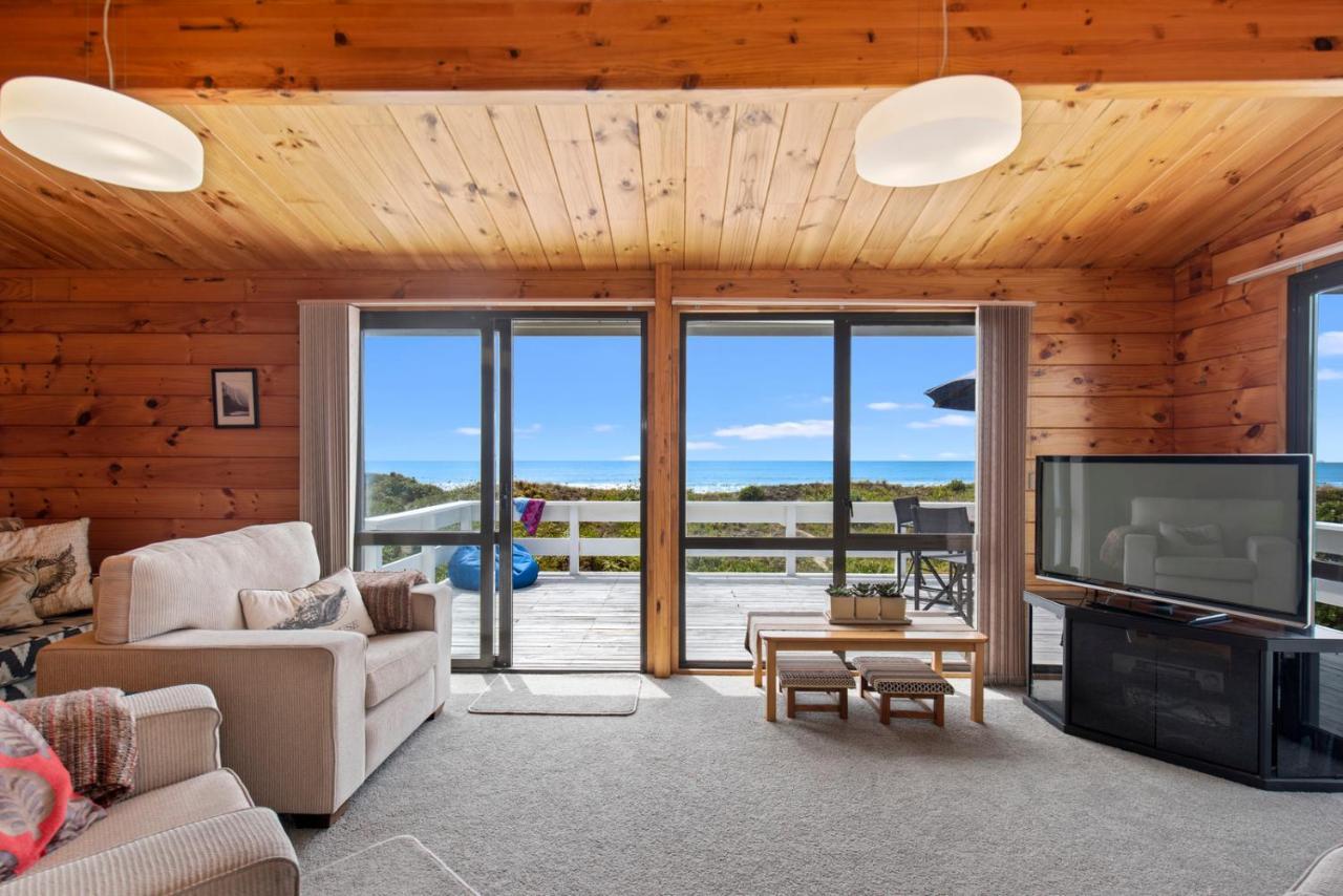 Oceanside Bach - Mount Maunganui Holiday Home Eksteriør bilde